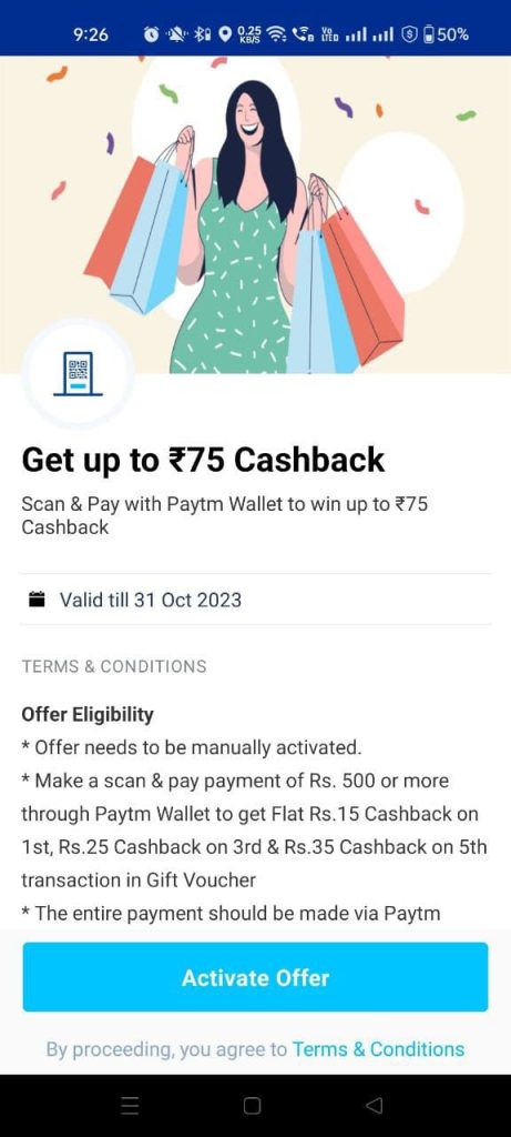 Paytm trick to get airtel free data